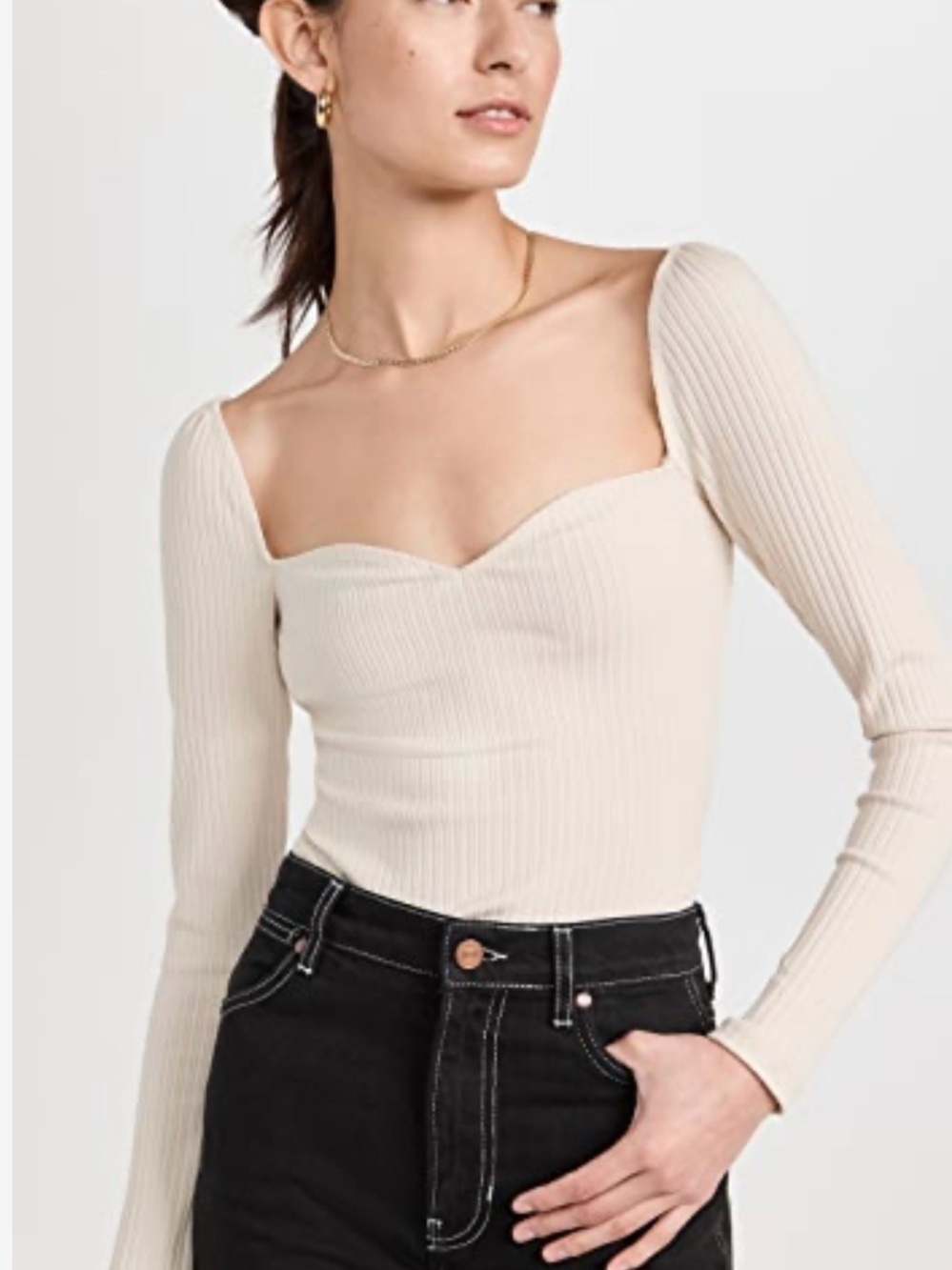 Reformation October Knit Top